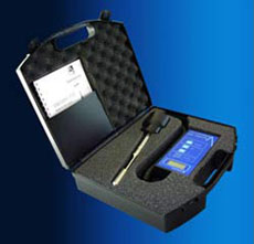 Portable viscometer in case